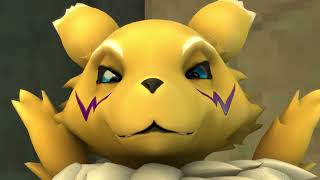 Old Pov Kiss - Renamon