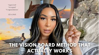 How To Make A Vision Board That Actually Works Mine Always Come True Step-By-Step Guide Tips
