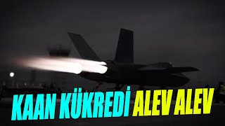 Kaan Alev Alev Gövde Gösterisi - Turkish Fighter Kaan - Milli Muharip Uçak - Savunma Sanayi - Tusaş