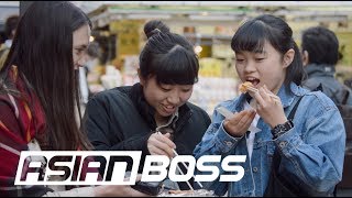 The Japanese React To American Style Sushi | ASIAN BOSS