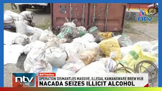 Nacada Dismantles Mive Illegal Brewing Hub In Nairobis Congo Kawangware Area