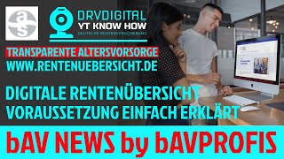 Voraussetzungen Registrierung Und Anmeldung Digitale Rentenübersicht Tutorial Einfach Erklärt