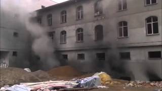 İnşaat Halindeki Yurt Binası Yandı