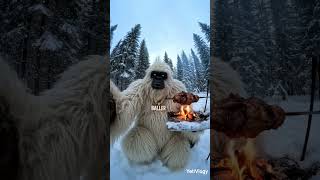 Yeti A Chlupáč Z Lesa