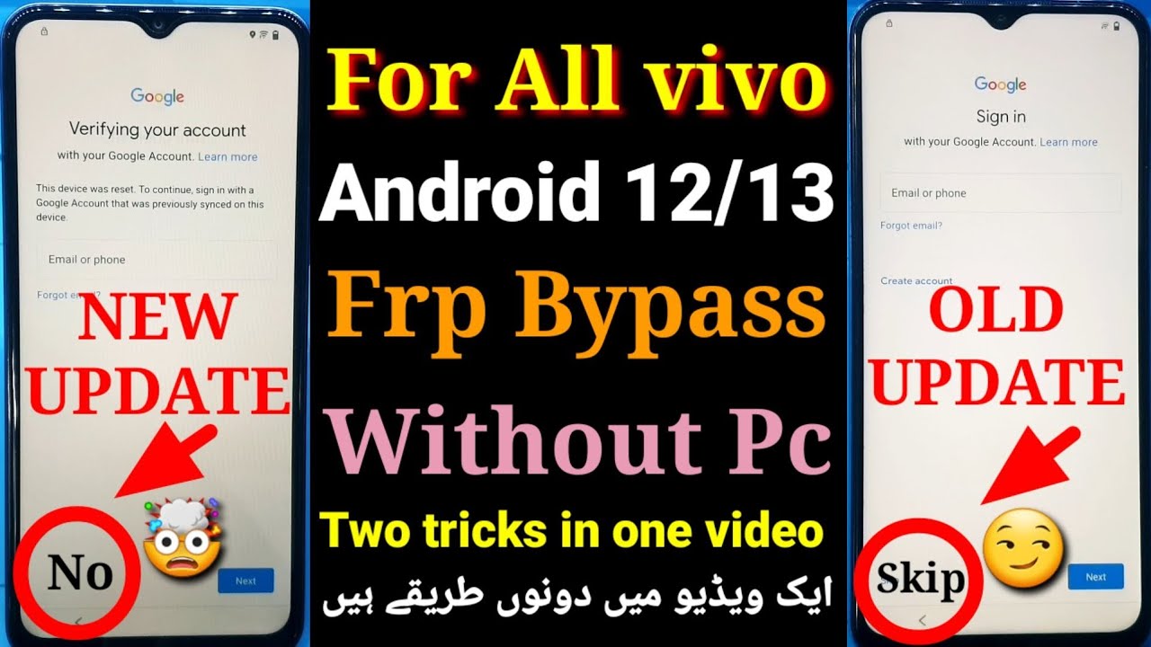 New Update For All Vivo Frp Bypass Android 12/13 | | New Update For All Vivo Frp Bypass Android 12/13 | |