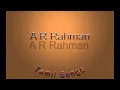 A R Rahman Songs Mp3