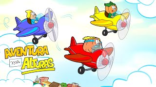 Aventura Nas Altura - Barril, Rafa E Cabeção Voando Com Aviões E Balões