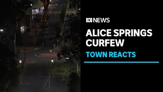 Alice Springs community members react to youth curfew declaration after unrest |