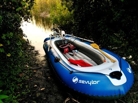 Sevylor 8' Boat With 30lb Thrust Trolling Motor | How To Make &amp; Do ...