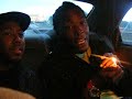 P. Vera, Jay Sweetz and Red on the Way to a show with P. Cutta and E. Ness