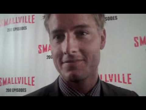 Smallville Allison Mack and Justin Hartley 200th Episode Party