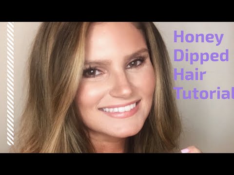 Honey Dipped Hair Tutorial Honey Dipped Hair Tutorial