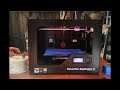 3D printing time-lapse