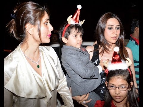 Kareena Kapoor & Karisma Kapoor spotted at a Mumbai church for...
