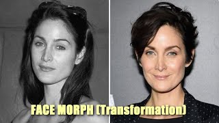 THE EVOLUTION OF CARRIE-ANNE MOSS (1967-2022) | FACE MORPH