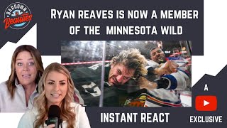 1, 2 Punch: Minnesota Wild acquire Ryan Reaves
