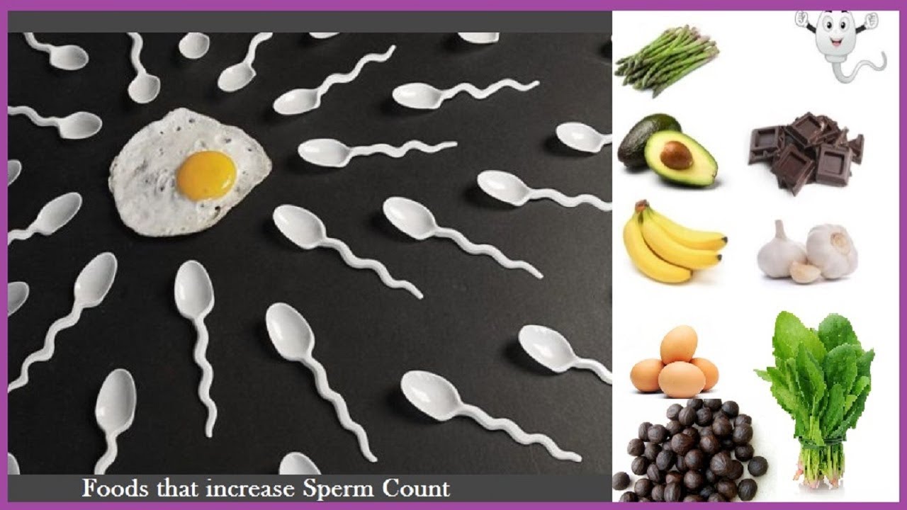 Naturally increase sperm amounts