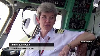 Qadın-pilot İrina Bağırova haqqında CBC telekanalının reportajı