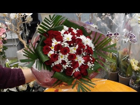 Красивый букет своими руками видео Красивый букет своими руками видео