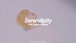 Serendipity ( Length Edition) | BTS (방탄소년단) English Lyrics