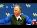 Kentucky Wildcats TV: Coach Stoops December Press Conference