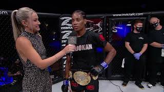 Invicta FC 44: Taneisha Tennant Post-Fight Interview