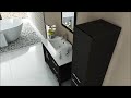 39" Crater Small Bathroom Vanity BathGems.com