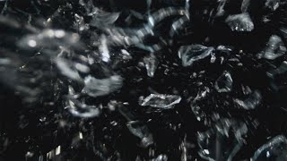 Action stock footage with a black screen (44) - broken glass