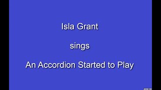 Watch Isla Grant An Accordion Started To Play video