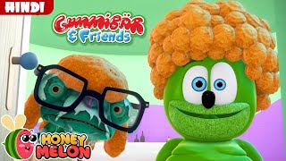 Gummys Big Challenge No Laughing Allowed Gummy Bear Hindi Episodes Hindi Cartoons