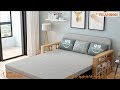 Sofa GIƯỜNG Gỗ - S905 | Mẫu SOFA Gỗ KẾT HỢP GIƯỜNG tiện dụng - VilaHome
