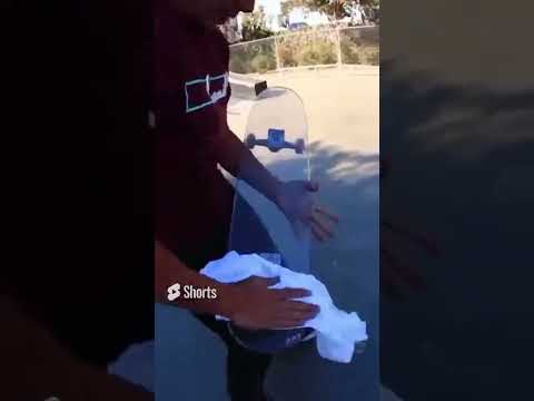 Unbreakable Glass Skateboard?!?