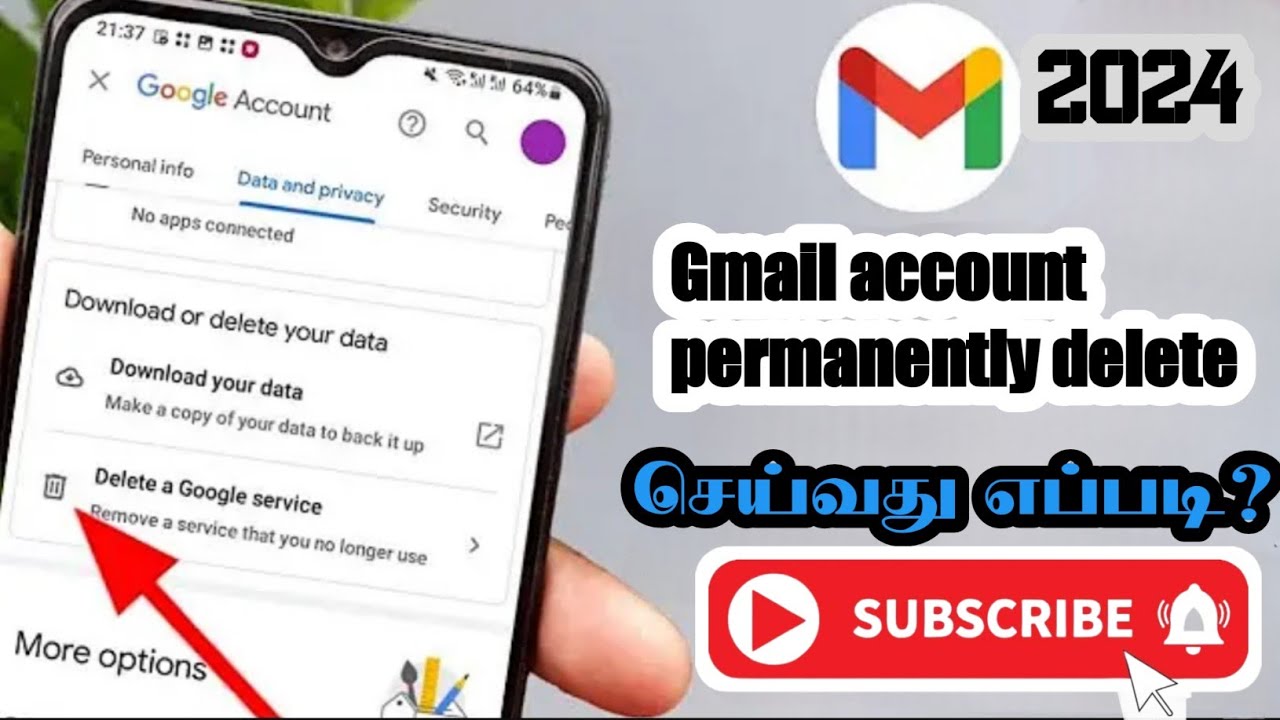 How to delete Google account permanently in Tamil How to delete Google account permanently in Tamil
