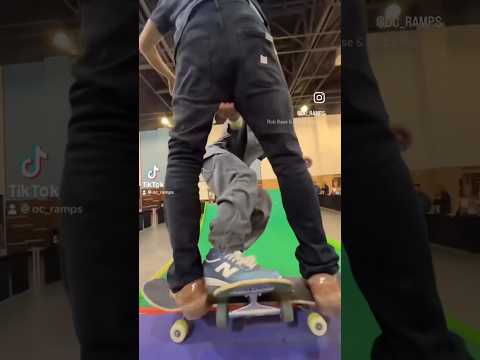 Name the trick ⁉️😂 #oc #ramps #skateclips