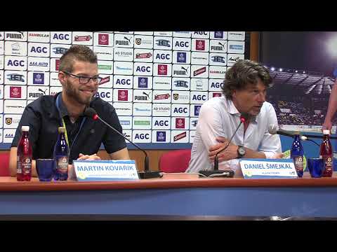 Tiskov konference domcho trenra po zpase Teplice - Jihlava (27.8.2017)