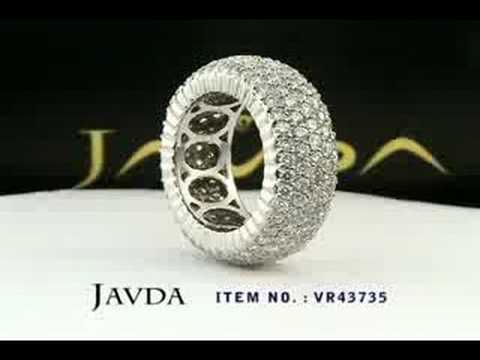 4 Carat Round Pave Diamond Women 39s Eternity Anniversary Ring Band made in