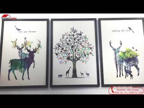 Tường Xinh - Tranh treo tường Scandinavian nghệ thuật - SCA011