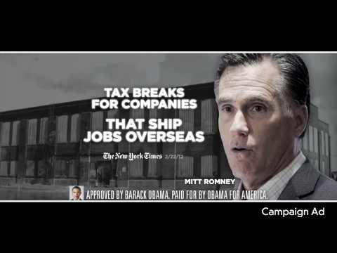 New Obama 'Swiss bank account' ad slams Romney outsourcing ...
