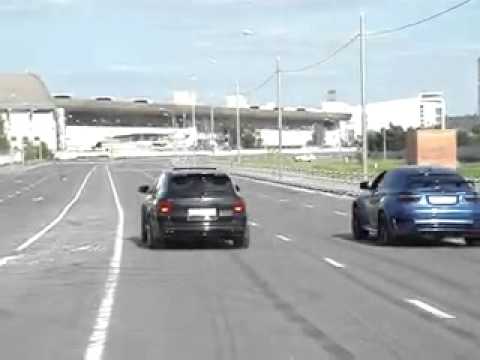 Porsche Cayenne Turbo S vs BMW X6 Mseries