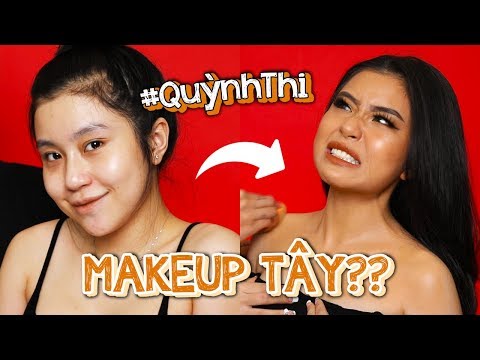 Makeup Tây, Nhuộm Da Nâu cho Quỳnh Thi ??? Chit Chat cùng Ty & Thi | Ty Lê