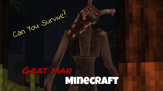 Can We Survive The Goat Man In Minecraft?