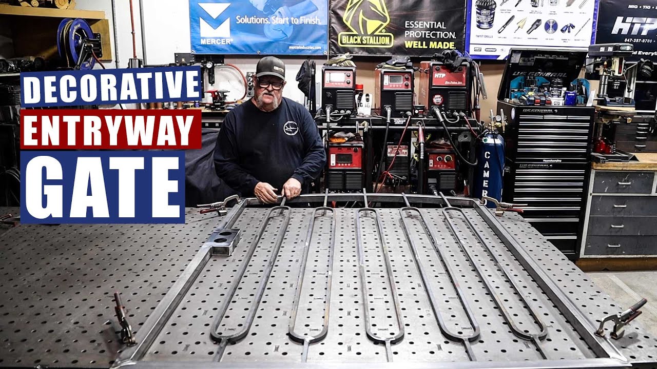 Decorative Metal Entryway Gate | JIMBO'S GARAGE