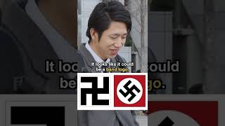 Meaning of Swastika Symbol In Japan vs. The West #shorts