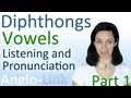 Vowels & Diphthongs - English Listening & Pronunciation Practice (Part 1)