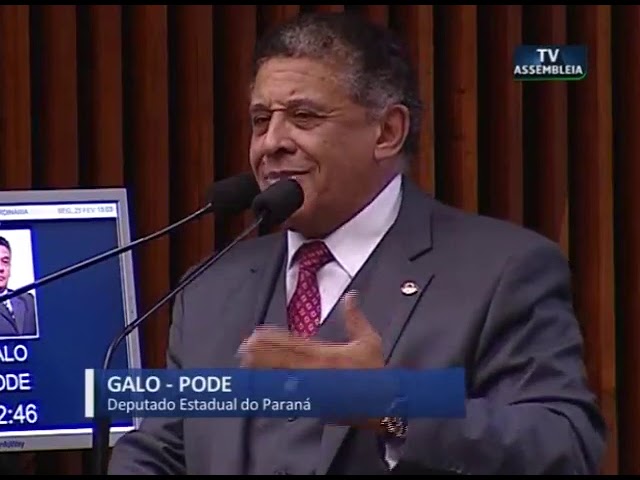 SESSÕES PLENÁRIAS - DEPUTADO GALO