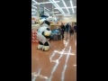 The supermarket cow dance