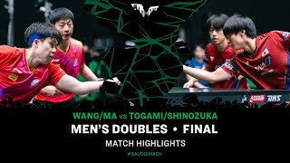 Wang/Ma Vs Togami/Shinozuka | Md Final | Saudi Smash 2024