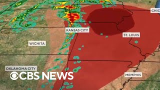 Severe storms could bring large hail to Midwest