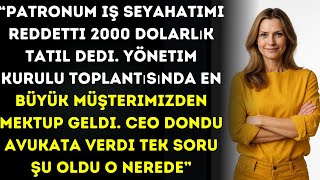 O Iki Bin Dolarlık Seyahati Reddetti Ben De Onların Maliyetini Üçe Katladım