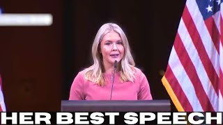 Karoline Leavitt Received A Standing Ovation For This Tribute To Charlie Kirk.
